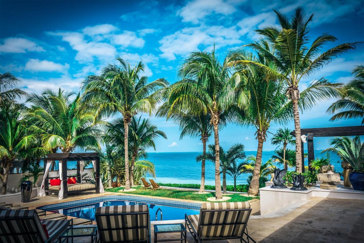 Villa Albatros Oceanfront Luxury Hotelzone Cancún Exterior foto