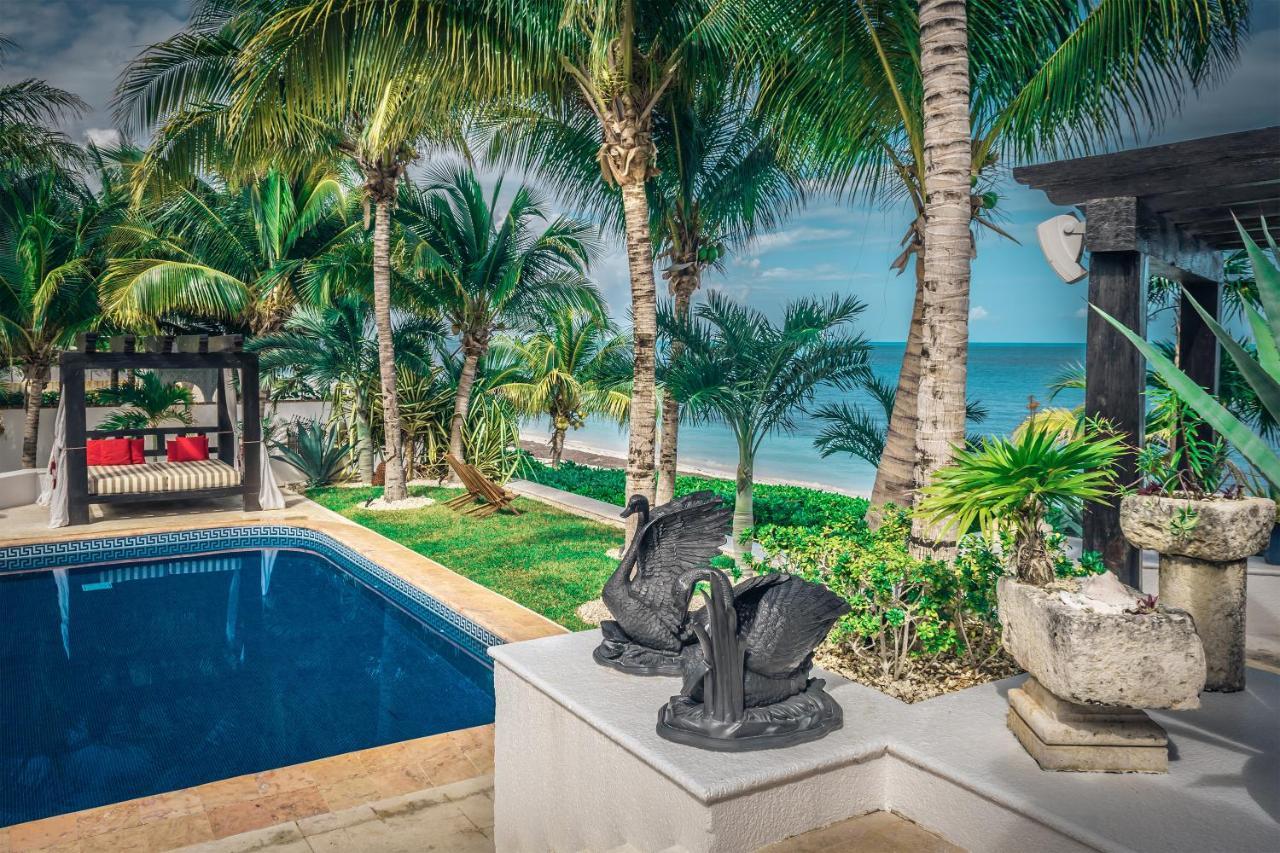 Villa Albatros Oceanfront Luxury Hotelzone Cancún Exterior foto