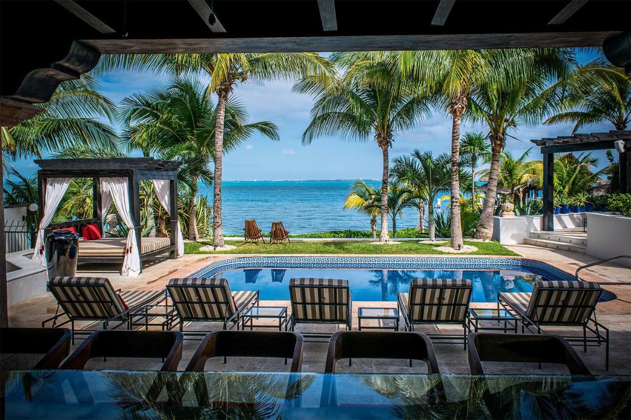 Villa Albatros Oceanfront Luxury Hotelzone Cancún Exterior foto